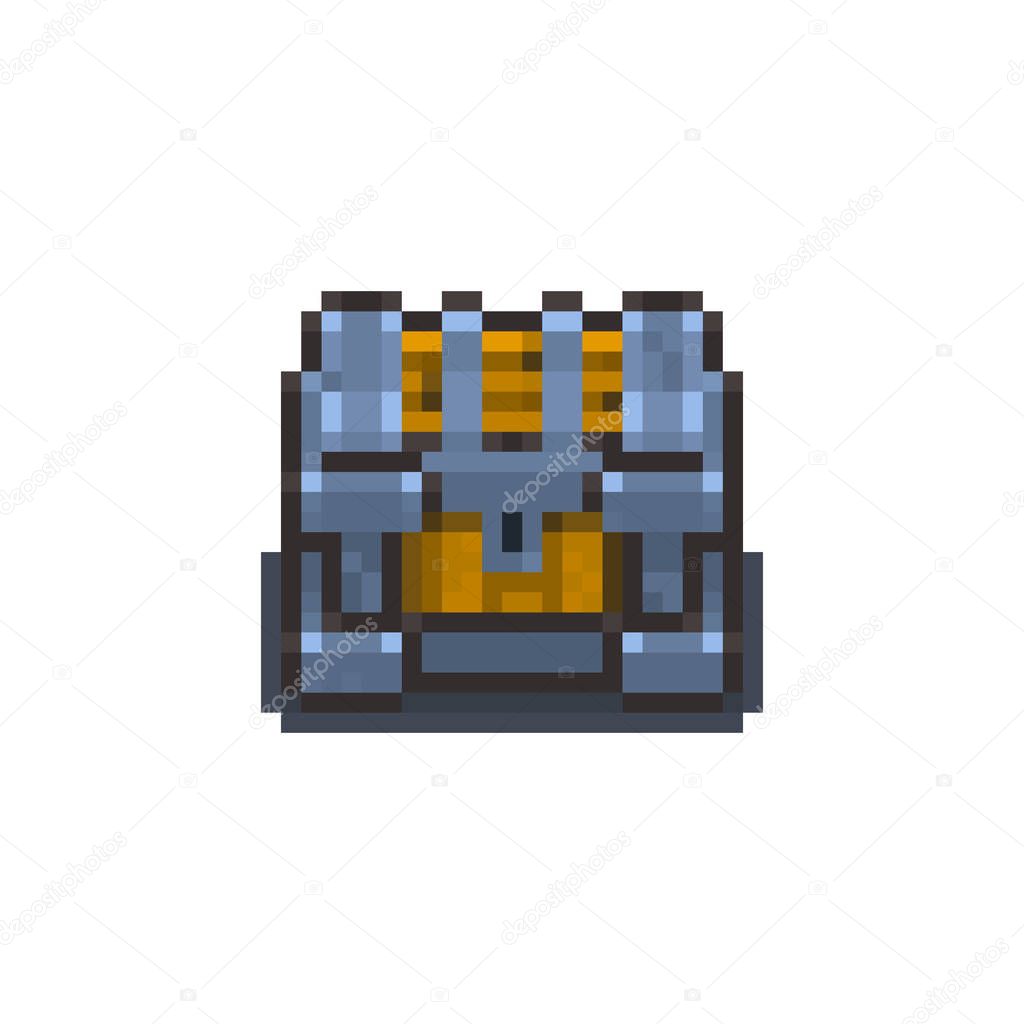 Pixel old chest for games and websites