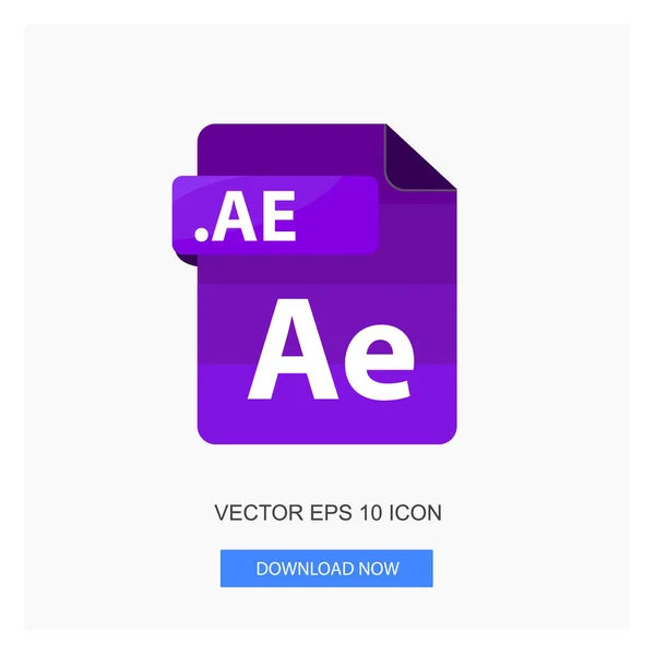 Formáty Dokumentů File Paper Purple Tone Color Flat Icon Vector — Stockový vektor