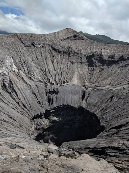 Monte Bromo Vulcão Ativo Parte Maciço Tengger Java Oriental Indonésia Fotos De Bancos De Imagens