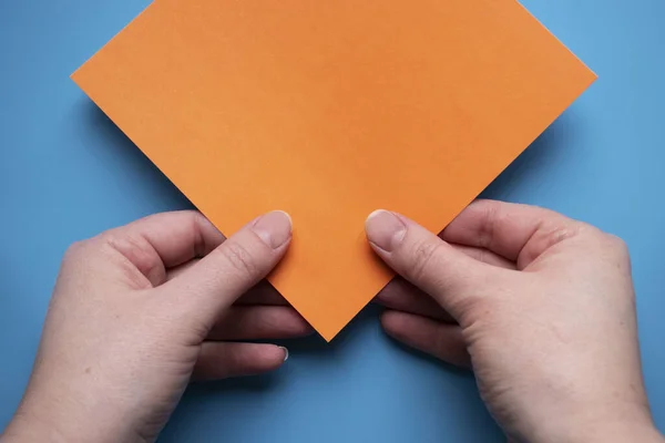 origami. the process of making paper toys
