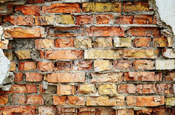 old brick wall, sandstone, sunny day, texture, cement, masonry, structure, building element, background