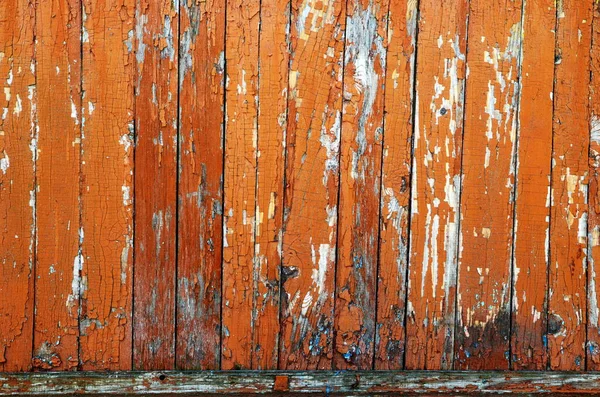 Holzplanken Zaun Hintergrund Textur Alt Abblätternde Farbe Parallele Linien Verschiedene — Stockfoto