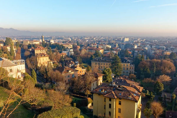 View Bergamo City Old City Italy Italia — Stock Photo, Image