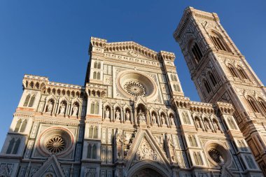 Florence Duomo ve Tower Duomo di Firenze İtalya