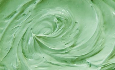 Çamur maskeli kil ve mineraller. Seçici odak.