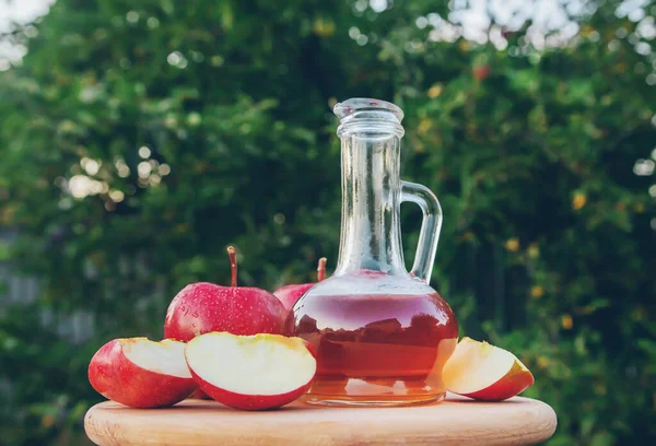 Vinagre Manzana Enfoque Selectivo — Foto de Stock