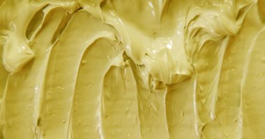 Çamur maskeli kil ve mineraller. Seçici odak.