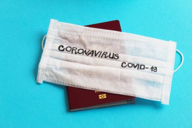 Coronavirus. Salgın hastalık. Virüs salgını. Seçici odak.