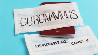 Coronavirus. Salgın hastalık. Virüs salgını. Seçici odak.