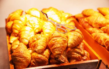 Tatlı ve meyve büfesi. seçici odak