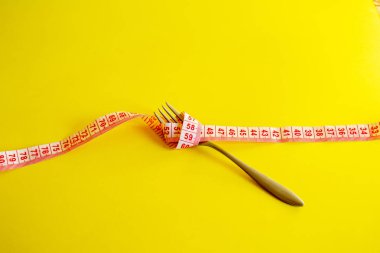 Kilo verme konsepti için diyet. Seçici odak