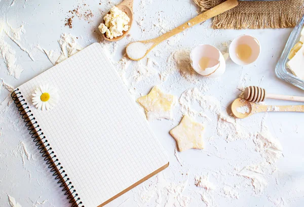 Stock image preparation for baking. Culinary concept. top view. selective focus food