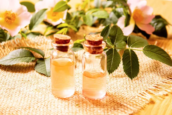 Gül esaslı yağ gül gemisi Seçici odak.