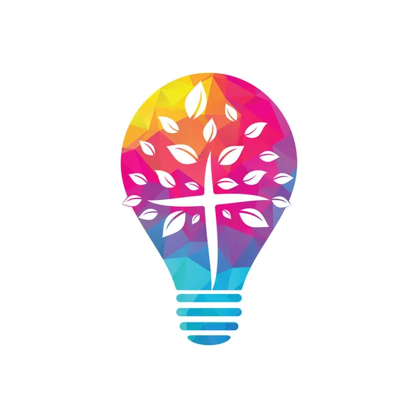 Дизайн Логотипу Церкви Грубого Форми Дизайн Міністерства Лого Церкви Лампа — стоковий вектор