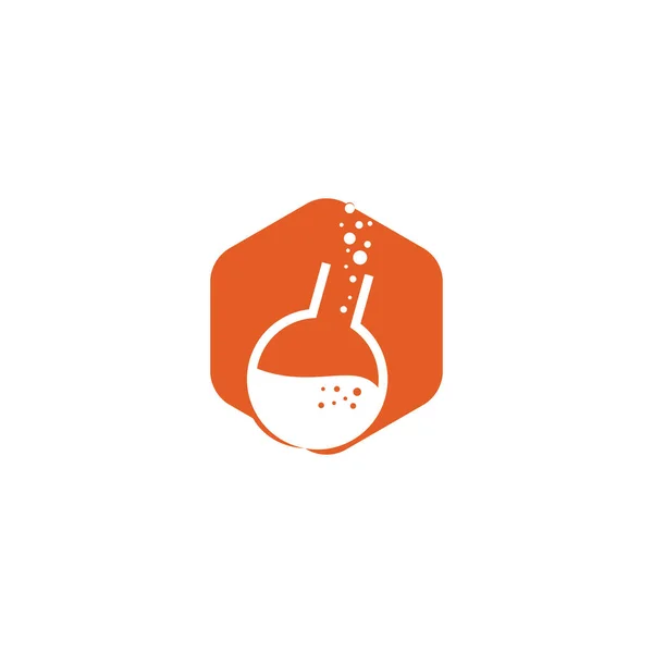 Lab Logo Vector Lab Sjabloon Het Logo Van Het Lab — Stockvector