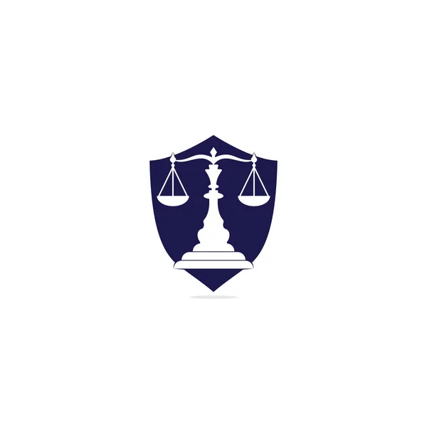 Law Attorney Logo Design Escritório Advocacia Design Logotipo Vetor Escritório — Vetor de Stock