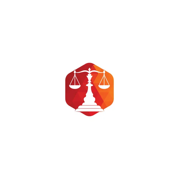 Логотип Адвоката Юриста Дизайн Логотипа Юридической Фирмы Офиса — стоковый вектор