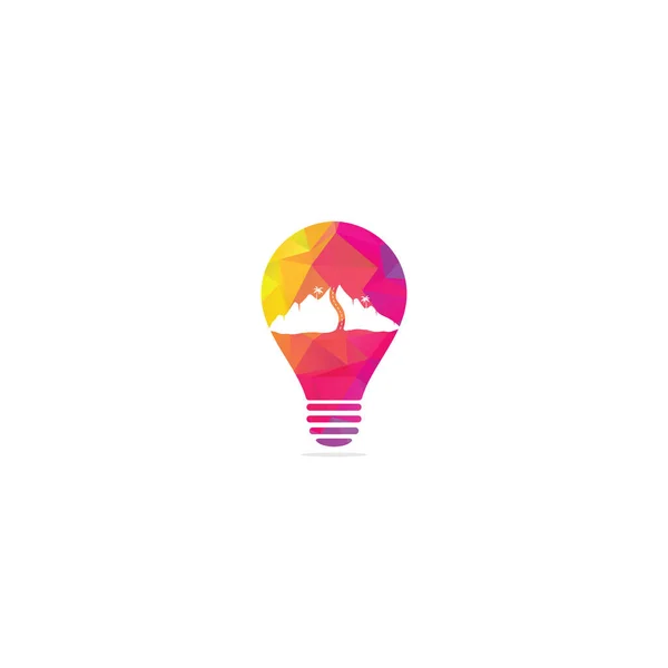 Творчий Дизайн Логотипу Дорожньої Подорожі Шаблон Векторного Дизайну Дорожнього Логотипу — стоковий вектор