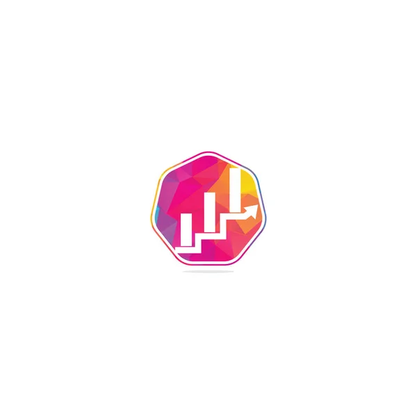 Business Finance Logo 템플릿 아이콘 디자인 사업과 의설계 — 스톡 벡터