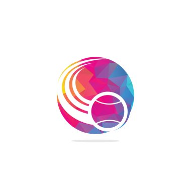 Tenis topu logosu. Tenis logosu tasarımı.