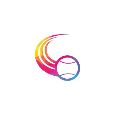 Tenis topu logosu. Tenis logosu tasarımı.