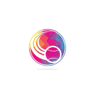 Tenis topu logosu. Tenis logosu tasarımı.