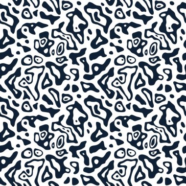 Animal fur skin texture pattern. Seamless textile print. Camouflage background wallpaper.