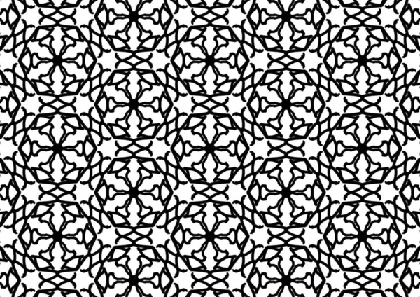 Black Pattern Abstraction White Background — 스톡 사진