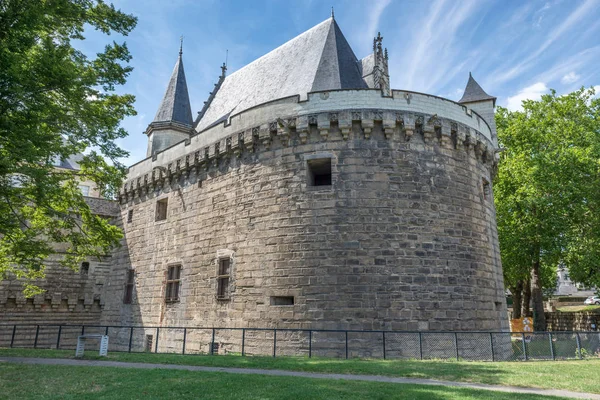 Castle, Nantes, France. July 17, 2017, — Stock Photo, Image