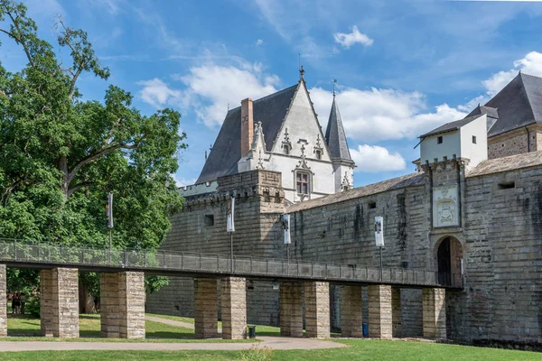 Castle, Nantes, France. July 17, 2017, — Stock Photo, Image