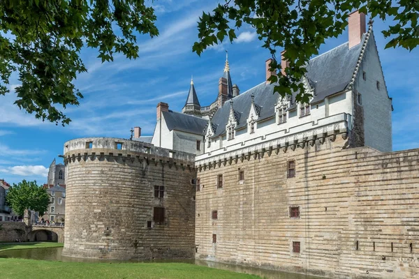 Castle, Nantes, France. July 17, 2017, — Stock Photo, Image