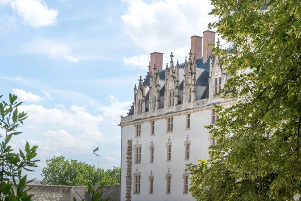 Castle, Nantes, Franciaország — Stock Fotó