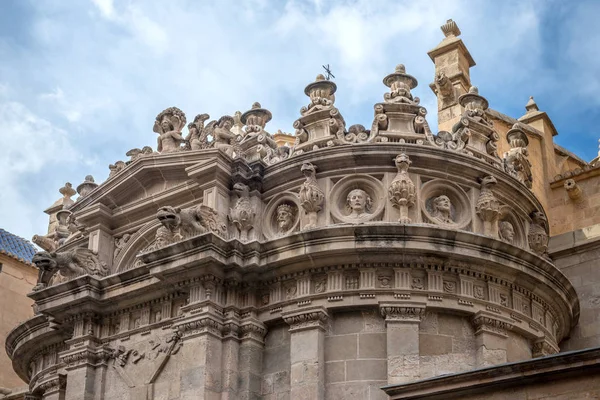 Cathedral Murcia Spain December 2017 — Stock Photo, Image