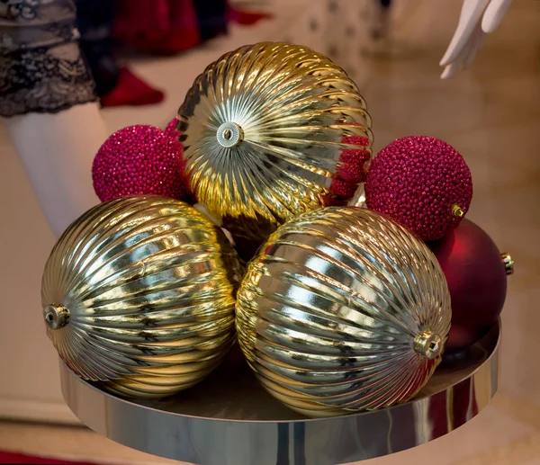 Boules Décorations Noël Nouvel — Photo