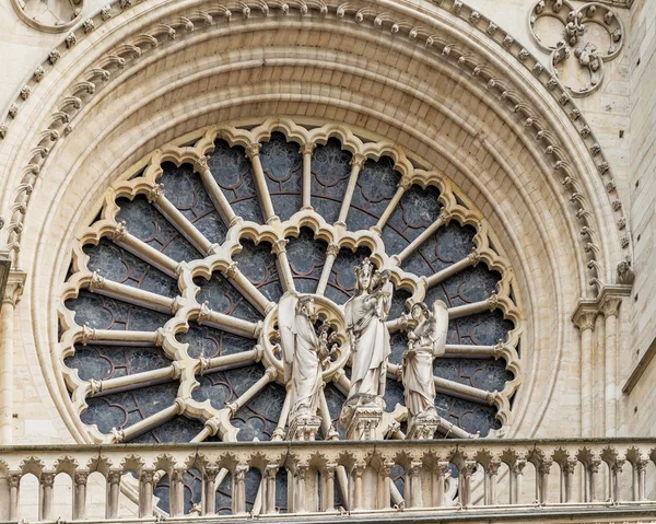 Katedrála Notre Dame Paříž Francie Dubna 2018 — Stock fotografie