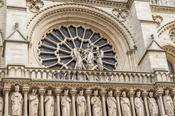 Catedral Notre Dame París Francia Abril 2018 —  Fotos de Stock