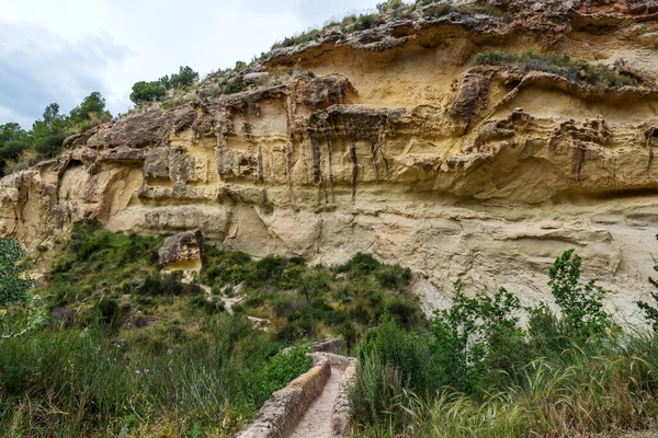 Каньйон Барранкос Гебас Тотана Мурсія Іспанія — стокове фото
