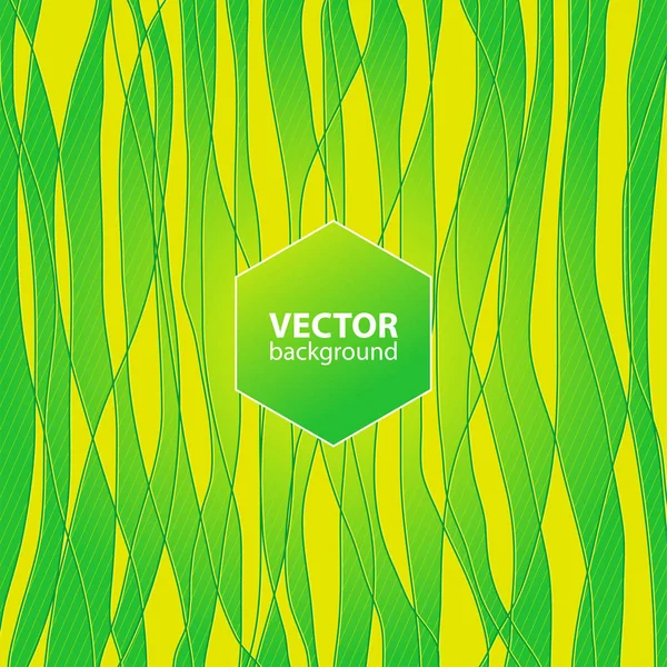 Vector background amazing full color background with wavy shapes — Stock Vector