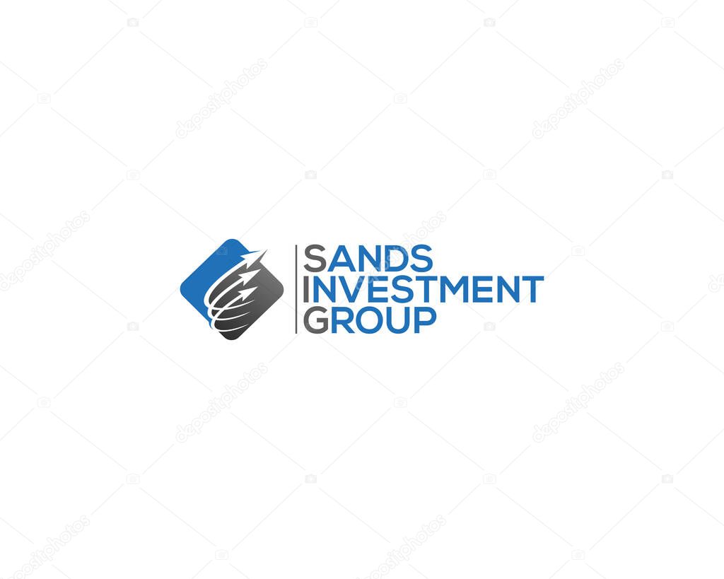 Financial Advisors Logo Design VectorTemplate