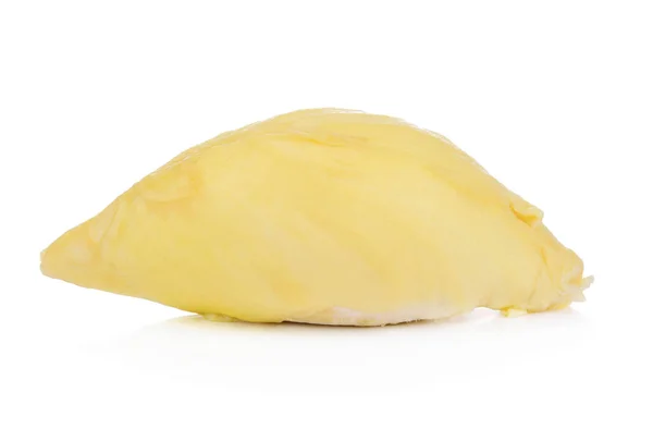 Здоровые Свежие Фрукты Durian Изолирован Белом Фоне — стоковое фото