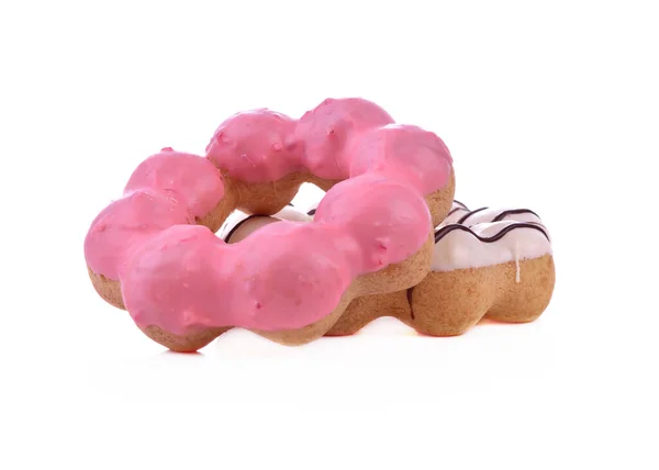 Donut Isoliert Auf Weißem Hintergrund — Stockfoto