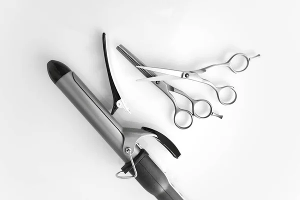 Набір інструментів для перукаря — стокове фото