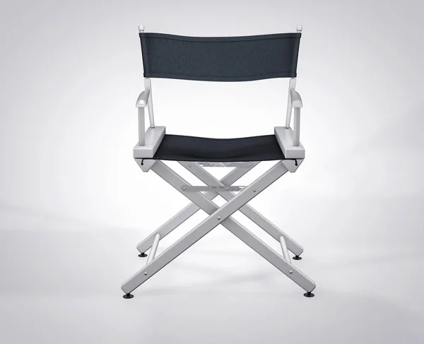 3D isolato Film Director Chair. Hollywood Studio set di film . — Foto Stock