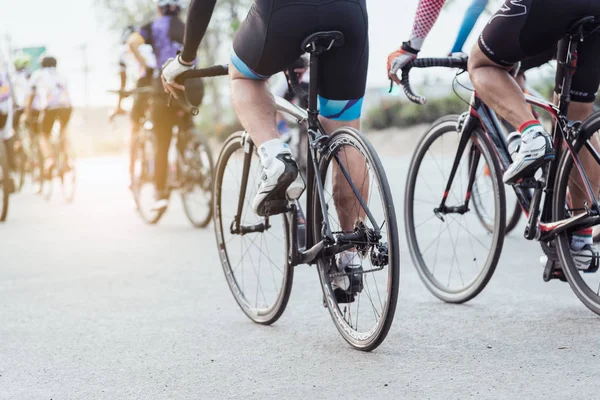 Chiangrai, Tayland - 10 Mayıs 2017: Bisiklet mücadelesine Chiangrai, 