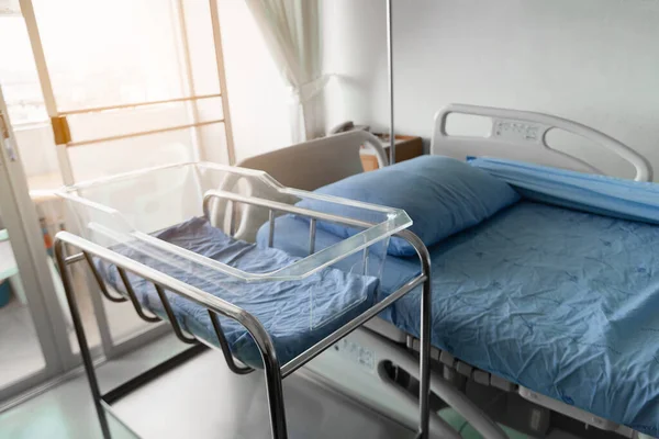 Moderno Confortável Quarto Hospital Equipado — Fotografia de Stock