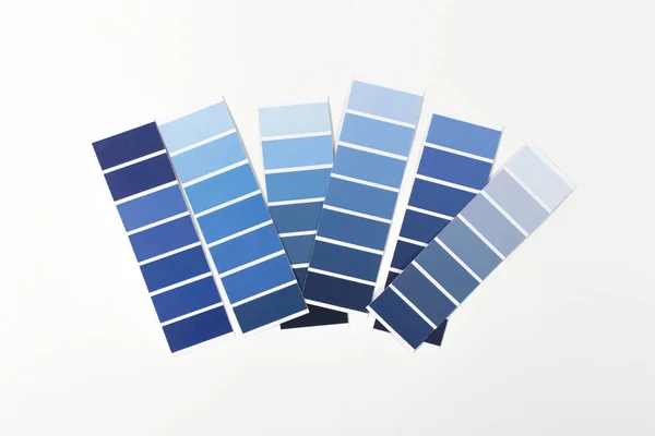 Plamy Kolorów Kolorem Roku 2020 Classic Blue Paleta Kolorów Trendów — Zdjęcie stockowe