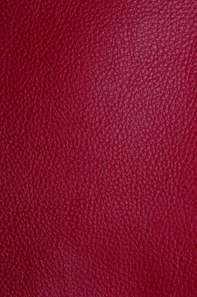 Красная Искусственная Кожа Большой Текстурой — стоковое фото