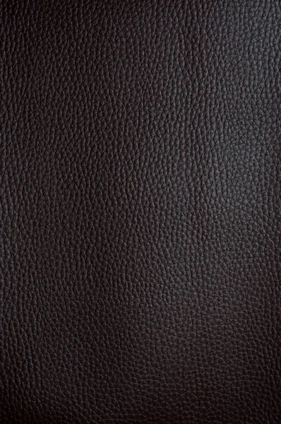 Black Artificial Leather Large Texture — Stock Photo, Image