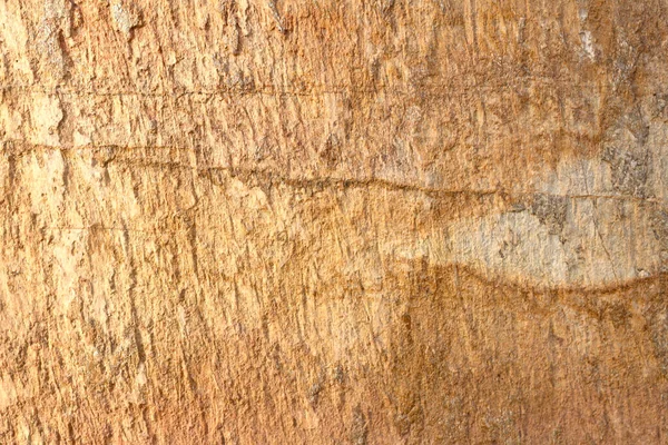 Gold Yellow Rock Polished Stone Wall Closeup — Stock Photo, Image