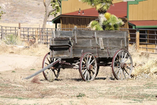 Vieux Wagon Vintage Abandonné Ouest — Photo